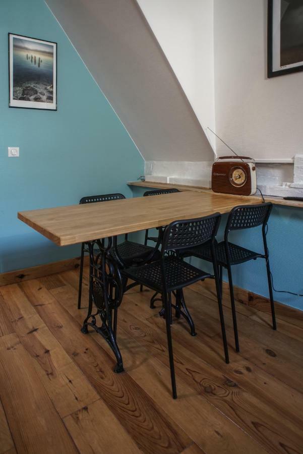 Grand Studio Duplex Proche De La Mer Fécamp Buitenkant foto