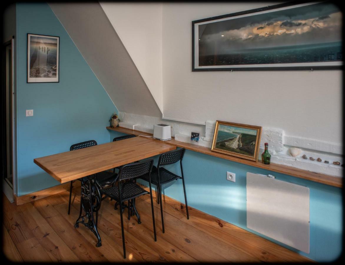 Grand Studio Duplex Proche De La Mer Fécamp Buitenkant foto