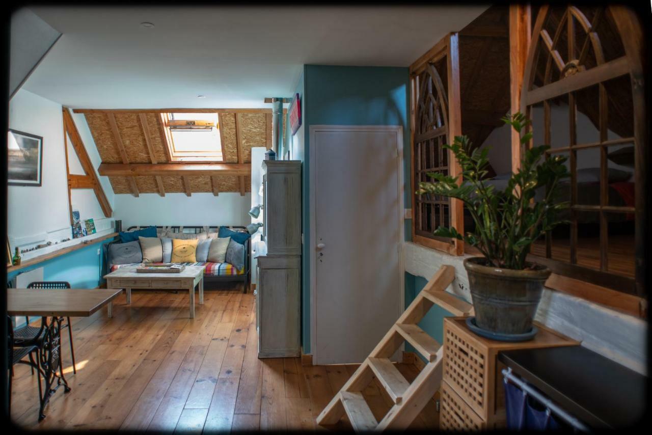 Grand Studio Duplex Proche De La Mer Fécamp Buitenkant foto